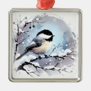 Chickadee Ornament
