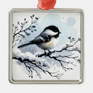 Chickadee Ornament