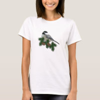 Chickadee (Pine) T-Shirt
