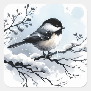 Chickadee Stickers
