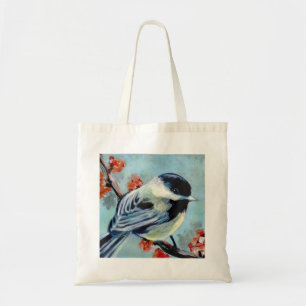 Chickadee Tote Bag