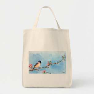 Chickadee Tote Bag