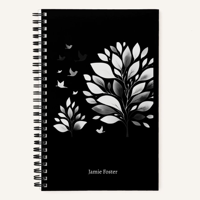 Chickadee Whispers Notebook (Front)
