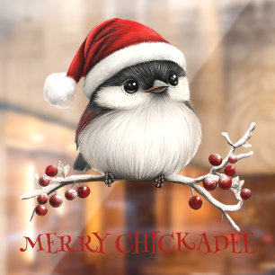 Chickadee Window Cling
