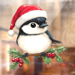 Chickadee Window Cling