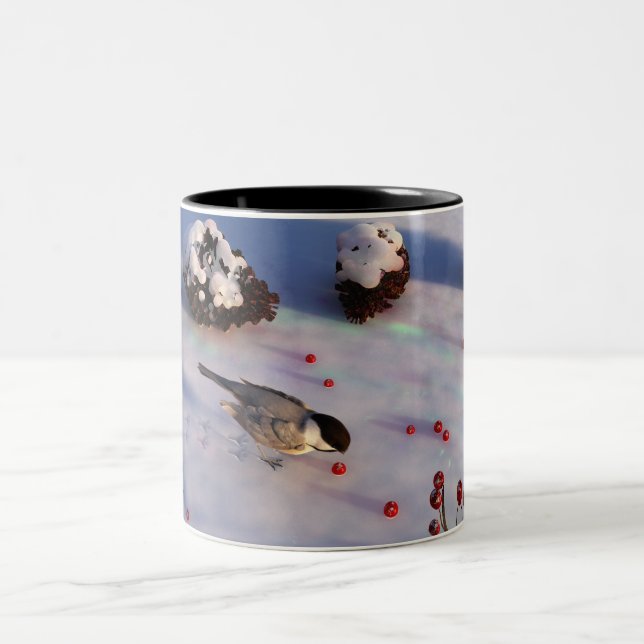 Chickadee Winter Mug (Center)
