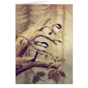 CHICKADEES by SHARON SHARPE