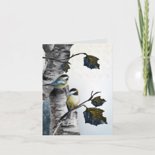 "Chickadees" [D2] 4 x 5.6  Card