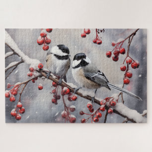 Chickadees Jigsaw Puzzle