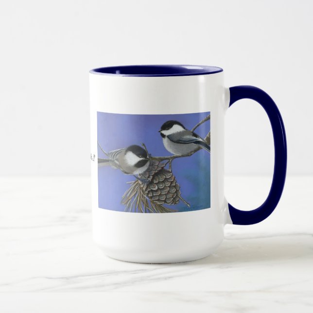 Chickadees Mug (Right)