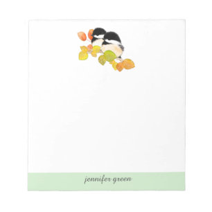 Chickadees Personalised Notepad
