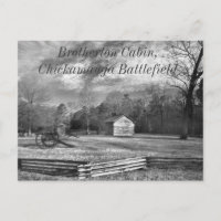 Chickamauga Battlefield Postcard