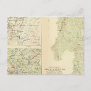 Chickamauga, Ga Postcard