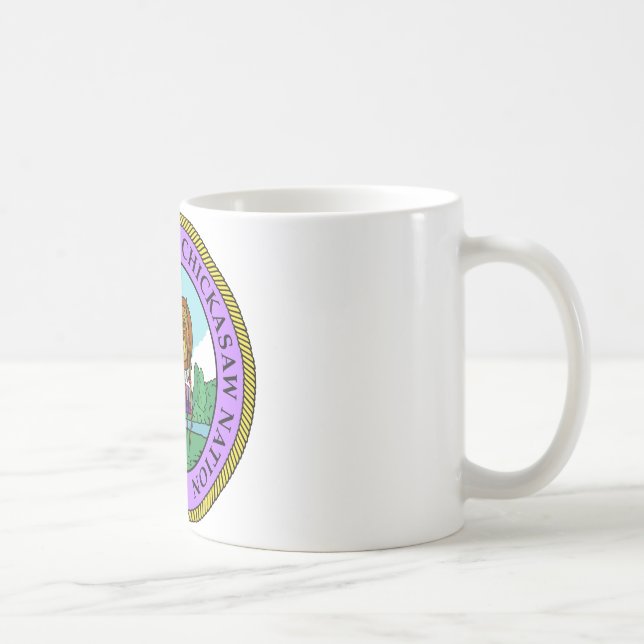 Chickasaw Seal Coffee Mug (Right)