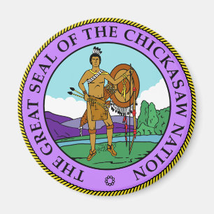 Chickasaw Seal Magnet