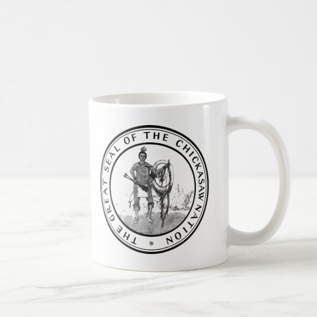 Chickasaw Seal Mug (Right)