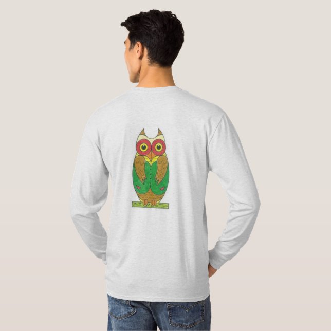 CHICKCHARNIE Bahamas Men's Long Sleeve T-shirt (Back Full)
