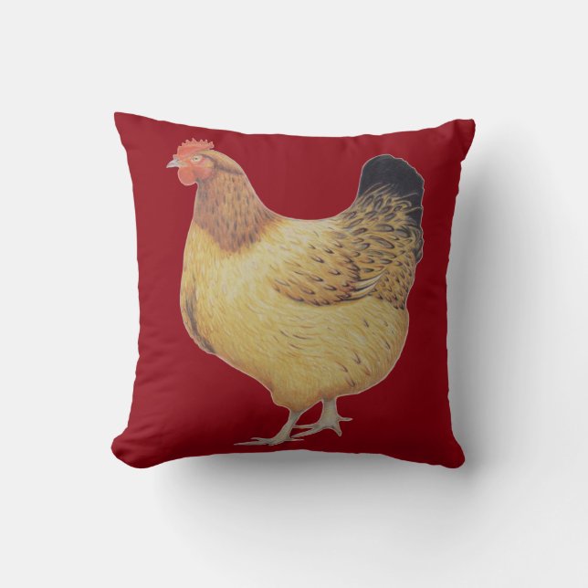 Chicken 2012 cushion (Front)