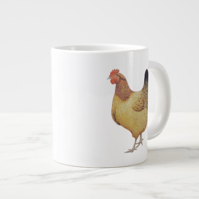 Chicken 2012 large coffee mug (Front Right)