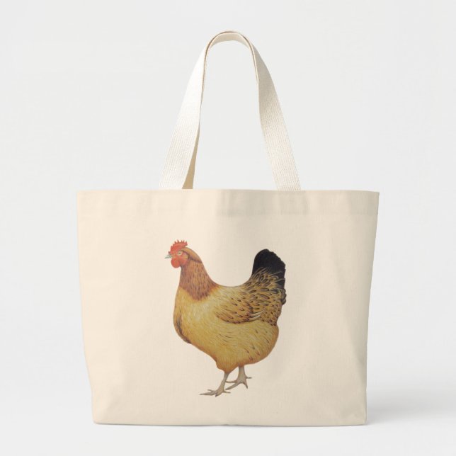 Chicken 2012 large tote bag (Front)