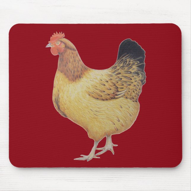 Chicken 2012 mouse mat (Front)