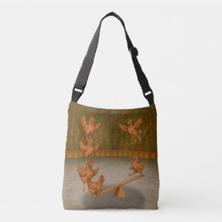 Chicken acrobats Tote