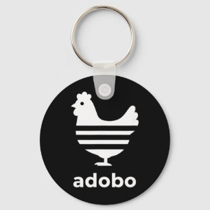 Chicken Adobo Pinoy, Filipino Food Pride Key Ring