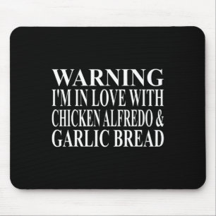 Chicken Alfredo Apparel Best Funny Garlic Bread De Mouse Mat