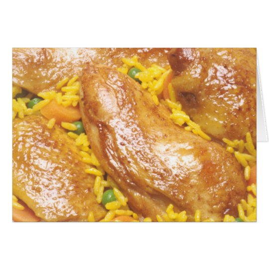 Chicken and Rice Card