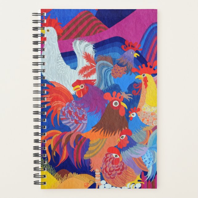 Chicken and Roosters Planner (Front)