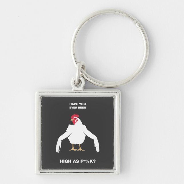 Chicken Arms Key Ring (Front)