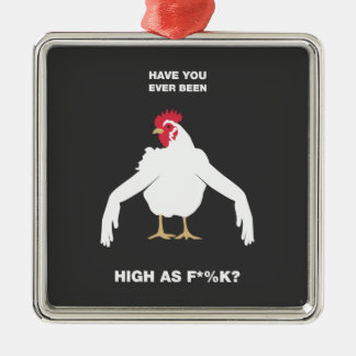 Chicken Arms Metal Tree Decoration