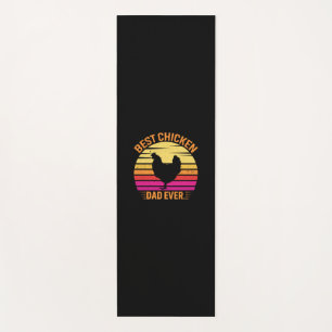 Chicken Art Best Chicken Yoga Mat
