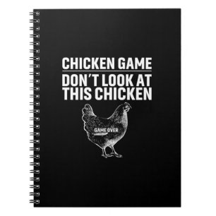 Chicken Art Chicken Game Notebook