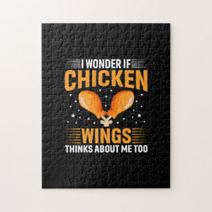 Chicken Art Chicken Wing Jigsaw Puzzle