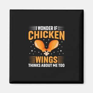 Chicken Art Chicken Wing Magnet