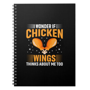 Chicken Art Chicken Wing Notebook