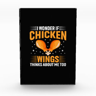 Chicken Art Chicken Wing Photo Block