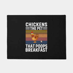 Chicken Art Chickens The Pet Doormat
