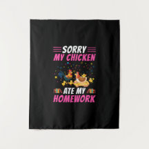 Chicken Art My Chicken Ate My Homework