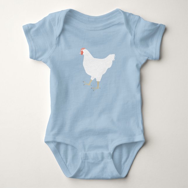 Chicken Baby Bodysuit (Front)
