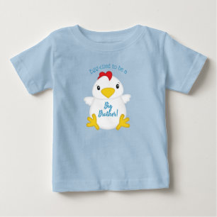 Chicken Baby Shower Blue Boy T-Shirt