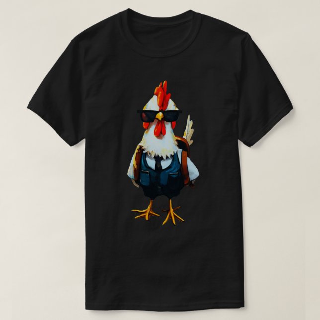 Chicken back to school T-Shirt (Design Front)