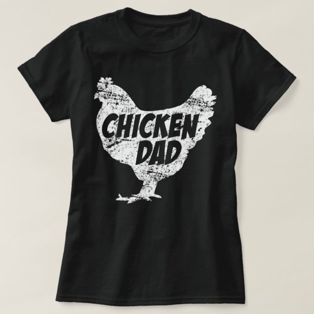 Chicken Backyard Hen Flock Rooster  T-Shirt (Design Front)