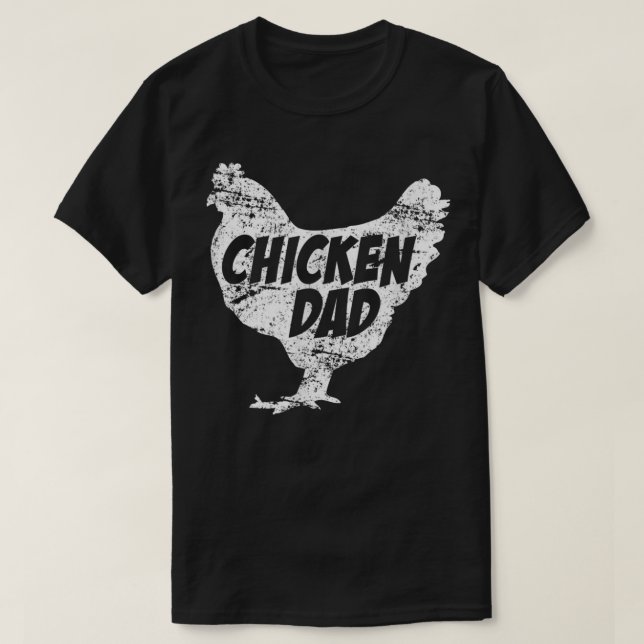 Chicken Backyard Hen Flock Rooster  T-Shirt (Design Front)