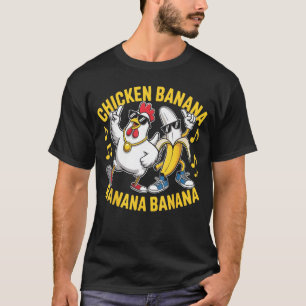 Chicken Banana Banana Banana Music Lover Musician T-Shirt