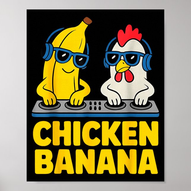 Chicken Banana Dj  Poster (Front)