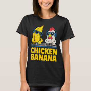 Chicken Banana Dj T-Shirt