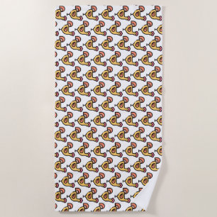 Chicken Beach Towel