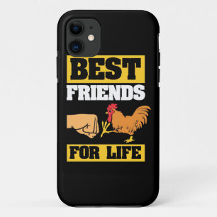 Chicken Best Friends For Life iPhone 11 Case